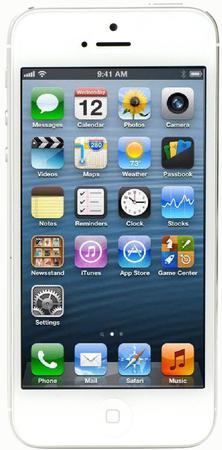 Смартфон Apple iPhone 5 32Gb White & Silver - Железногорск-Илимский