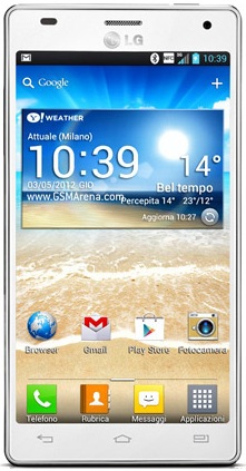 Смартфон LG Optimus 4X HD P880 White - Железногорск-Илимский